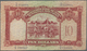 00997 Hong Kong: 10 Dollars 1941 P. 55c, Used With Vertical Folds And Several Creases, Ink Stain At Upper And Lower Righ - Hong Kong