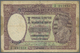01072 India / Indien: 50 Rupees ND(1930) LAHORE, Sign. Taylor, P. 9, Used With Very Strong Folds, Stained Paper, Holes, - India