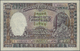 01082 India / Indien: Ultra Rare Condition Banknote Of 1000 Ruppes ND(1928) Portrait KGV P. 12c, CALCUTTA Issue, Very Cr - India