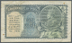 01085 India / Indien: 1 Rupee 1935 With Watermark Portrai King George V, P.14a, Still Nice Condition With Several Folds, - India