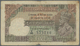 01088 India / Indien: 5 Rupees ND P. 15b, Potrait KGV, Sign Kelly, Used With Several Folds And Creases, Light Stain In P - India