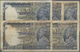 01089 India / Indien: Set Of 5 Notes 10 Rupees ND(1928-35) KGV P. 16, All In Similar Condition, Stronger Used With Stain - India