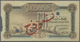 01226 Iraq / Irak: Rare But A Bit Damages Specimen Note Of 1/2 Dinar ND P. 57s With Red Arabic Specimen Overprint And Pe - Iraq