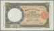 01261 Italy / Italien: Set Of 2 Nearly Consecutive Notes 50 Lire 1940 P. 54b, Numbers #2178 And #2176 Very Crisp Notes W - Other & Unclassified