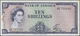 01295 Jamaica: 10 Shillings ND(1960) P. 50, In Condition: AUNC. - Jamaica