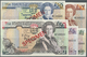 01318 Jersey: Set Of 5 Specimen Notes From 1 To 50 Pounds ND P. 20s-24s, The 50 Pounds In AUNC, All Others UNC. (5 Pcs) - Other & Unclassified