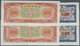 01352 Korea: Two Complete Sets With Running Serial Of P. 12-17 From 50 Chon To 100 Won 1959, So There Are 2 Notes Of Eac - Korea, South