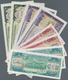 01352 Korea: Two Complete Sets With Running Serial Of P. 12-17 From 50 Chon To 100 Won 1959, So There Are 2 Notes Of Eac - Korea, South