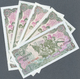 01353 Korea: 5 Sets Containing 1 Won To 50 Won 1978 P. 18-21 Type A,b,c,d And E, 20 Notes In Total In Condition: AUNC An - Korea, South