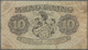 01589 Luxembourg: 10 Frang 1940 P. 41, Rare Note, Several Creases In Paper, Center Fold, Repaired Tear At Upper Left But - Luxembourg