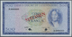 01595 Luxembourg: 500 Francs ND(1961-63) Specimen P. 52As, Unissued Type As Specimen With Zero Serial Numbers, Never See - Luxembourg