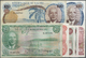 01633 Malawi: Set Of 7 Notes Containing 10 Shillings L.1964 (2x), 1 Kwacha 1979, 1 Pound L.1964, 10 Kwacha 1975, 5 Kwach - Malawi