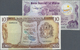 01668 Malta: Set Of 2 Notes Containing 5 And 10 Liri P. 33b And 35b, Both In Condition: UNC. (2 Pcs) - Malta