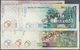01696 Mauritius: Set Of 7 Different SPECIMEN Banknotes Containing 25 To 2000 Rupees 1998 P. 42s-48s, All In Condition: U - Mauritius