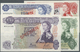 01698 Mauritius: Set Of 4 Specimen Notes Collectors Series Containing 5, 10, 25 And 50 Rupees ND Specimen With Maltese C - Mauritius