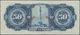 01699 Mexico: 50 Pesos 1941 Specimen P. 41s, 3 Cancellation Holes, Zero Serial Numbers, Specimen Overprint In Condition: - Mexico