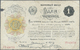 02156 Russia / Russland: 1 Chervonets 1922, P.139a With Stained Paper, Many Folds And Creases, Small Graffiti On Back An - Russia