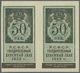 02163 Russia / Russland: 2 Uncut Notes Of 50 Rubles 1922 P. 151 In Condition: UNC. - Russia