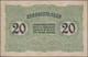 00380 Bulgaria / Bulgarien: Pair Of The 20 Gold Leva ND(1916), P.18, Both Notes Are In Used Condition With Yellowed Pape - Bulgaria