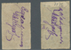 00874 Georgia / Georgien: Batumi Treasury Set Of 2 Pcs 5 And 10 Rubles ND(1919) P. S738, S740 In Used Condition With Sta - Georgia