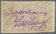 00876 Georgia / Georgien: Batumi Treasury 50 Rubles ND(1919), P.S744, Yellowed Paper With Graffiti On Back. Condition: F - Georgia