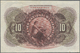 01768 Mozambique: 10 Escudos 1941 P. 84 With 3 Light Center Bends In Crisp Condition: XF. - Mozambique