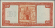 01771 Mozambique: 100 Escudos 1950 Specimen P. 103s, W/o Serial Number, With Specimen Overprint, Only A Light Paper Clip - Mozambico