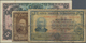 01774 Mozambique: Set Of 3 Notes Containing 10 Escudos 1945 (VG To F-), 20 Escudos 1945 (VG To F-) And 5 Libras 1934 Can - Mozambique