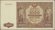 01992 Poland / Polen: 1000 Zlotych 1946 P. 122, Never Folded, Light Handling In Paper And Corner Bend At Lower Right, No - Poland