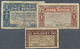 01998 Poland / Polen: Set Of 3 Notes Local Issue For Zywiec Containing 50 Halerzy, 1 And 2 Korona 1919, All Well Used Bu - Poland
