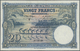 00269 Belgian Congo / Belgisch Kongo: Banque Du Congo Belge 20 Francs August 10th 1948, P.15F, Very Soft Vertical Fold, - Unclassified