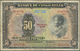 00271 Belgian Congo / Belgisch Kongo: 50 Francs 1949 P. 16g, Usedf With Several Folds, Light Stain In Paper, No Holes Or - Unclassified