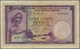 00276 Belgian Congo / Belgisch Kongo: 500 Francs 1955, P.28b, Yellowed And Stained Paper With Several Folds And Creases, - Unclassified