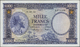 00278 Belgian Congo / Belgisch Kongo: 1000 Francs 1955 P. 29b, Exceptional Condition For This Type Of Note, 3 Small Pinh - Unclassified