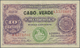 00493 Cape Verde / Kap Verde: 10 Centavos 1914 P. 13, CABO VERDE Overprint On Mozambique Issue, Used With Folds But No H - Cape Verde