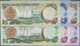 00522 Cayman Islands: Set Of 6 Notes Containing 1 Dollar 1996, 5 DOllars 1996, 5 Dollars 1991, 10 Dollars 1991, 10 Dolla - Cayman Islands