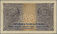 00630 Czechoslovakia / Tschechoslowakei: 10 Korun 1919, P.8, Rare Note With Several Folds, Lightly Stained Paper And Pen - Czechoslovakia