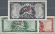 00735 Ethiopia / Äthiopien: Set Of 3 Specimen Notes Containing 1, 10 And 100 Dollars ND(1966) Specimen P. 25s, 27s, 29s, - Ethiopia