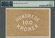 00741 Faeroe Islands / Färöer: Highly Rare Note Of 100 Kroner 1940 P. 8, PMG Graded 45 Choice Extremely Fine EPQ. - Faroe Islands