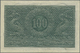 00745 Faeroe Islands / Färöer: 100 Kroner L.1949 P. 15b, Light Center Fold, Corner Folds And Handling In Paper, No Holes - Faroe Islands