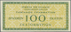 00939 Greece / Griechenland: Pair With 100 And 200 Million Drachmai 1944, P.156 And 161, Both In Perfect UNC Condition ( - Greece