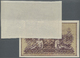 01013 Hungary / Ungarn: 100 Pengö 1943 And A Back Side Proof Of This Note, P.115, 115p, Both Notes With Vertical Fold An - Hungary