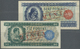 01017 Hungary / Ungarn: Pair With 10 And 100 Forint 1946 Specimen, P.159s, 160s, Both With Perforation And Red Ovpt. "MI - Hungary