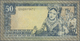 01175 Indonesia / Indonesien: 50 Rupiah 1960,  Printer: Pertjetakan Kebajoran, P.85b With Soft Vertical Bend At Center A - Indonesia