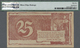 01201 Indonesia / Indonesien: 25 Rupiah 1948 "Coupon Penukaran" Issue, P.S269 With Minor Edge Damages, PMG Graded 55 Abo - Indonesia