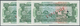 01607 Macau / Macao: Set Of 3 Different Signature Specimens Of 5 Patacas 1981 Specimen P. 58s, Zero Serial Numbers And S - Macau