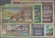 01623 Madagascar: Set Of 6 Specimen Banknotes Containing 50, 100, 500, 1000, 5000 And 10.000 Ariary Specimen Pick Divers - Madagascar