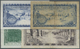 00614 Cyprus / Zypern: Small Lot With 4 Banknotes 250 Mil 1966 And 1968, 500 Mil 1966 And 1 Pound 1971, P.34-36 In F- To - Cyprus