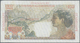 00957 Guadeloupe: 100 Francs ND(1947-49) P. 35, Light Creases And Folds In Paper, Washed And Pressed, Rounded Corner At - Other - America
