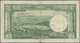 01319 Jordan / Jordanien:  The Hashemite Kingdom Of The Jordan 1 Dinar L.1949, P.2a, Lightly Toned Paper With Several Fo - Jordan